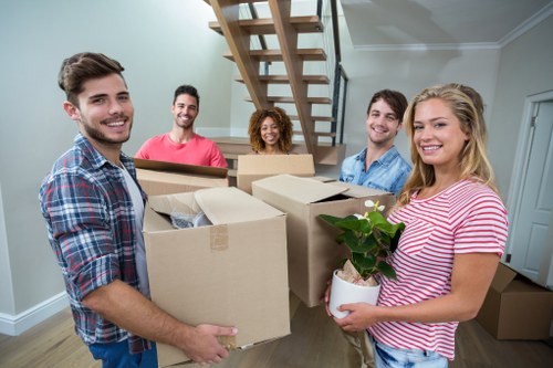 Removal team supporting a home move in Crayford