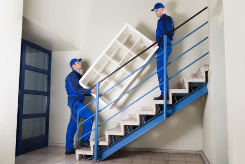 Commercial man and van transport for business items in Crayford