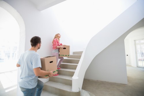 Furniture loading support for a Crayford house or flat move