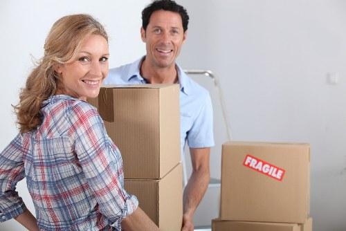 Local removals van supporting a home move in Crayford