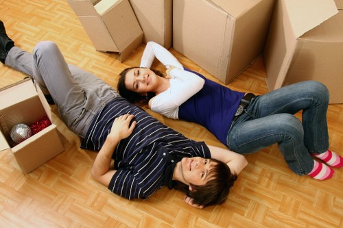 Crayford office and commercial removals with van transport